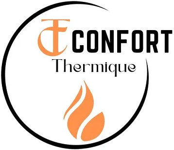 Plombier chauffagiste Orleans confort thermique logo blanc