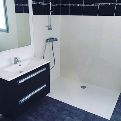 Plombier Chartres Blois pour installation de douche salle de bain